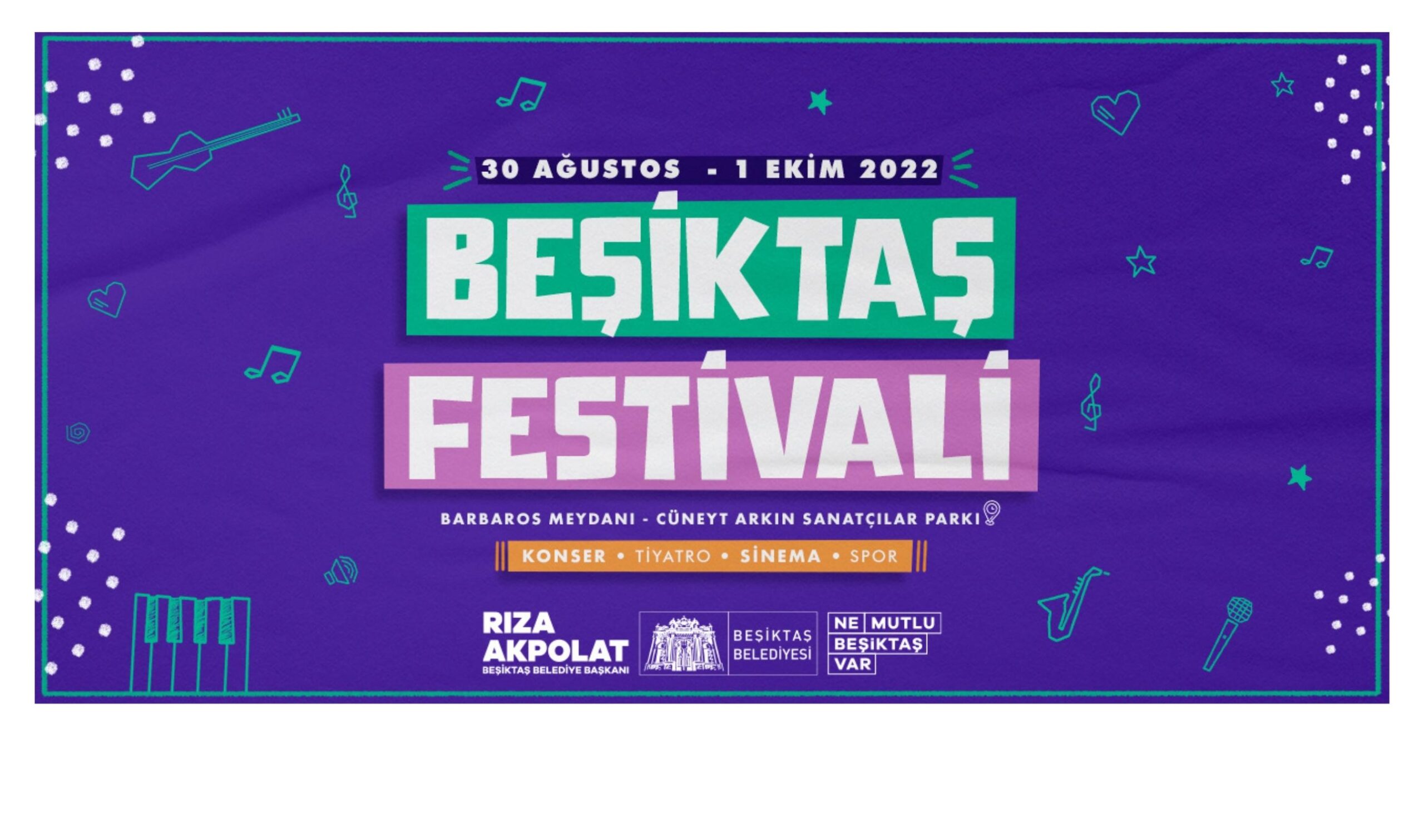 Beşiktaş Festivali 30 Ağustos’ta başlıyor!